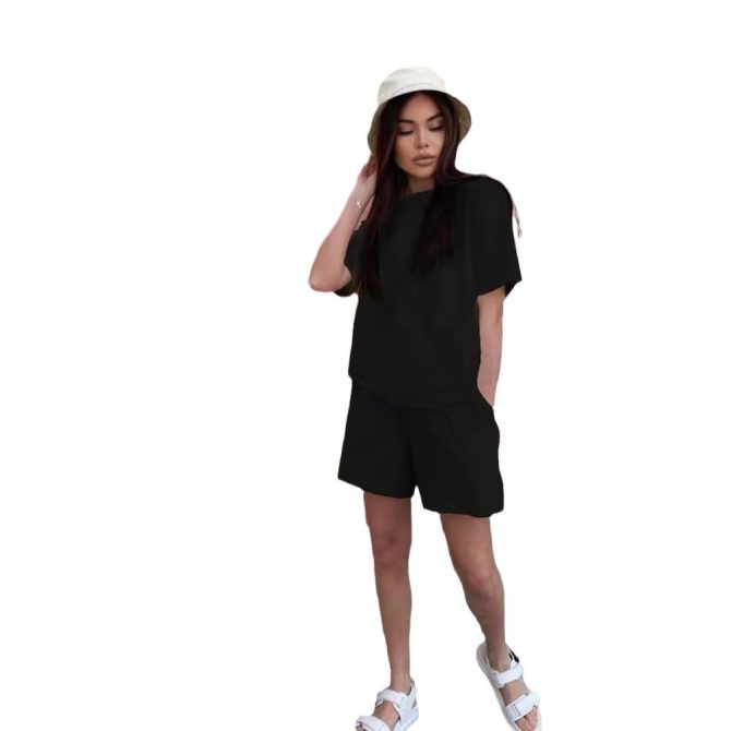 Black Loose-Fit Set