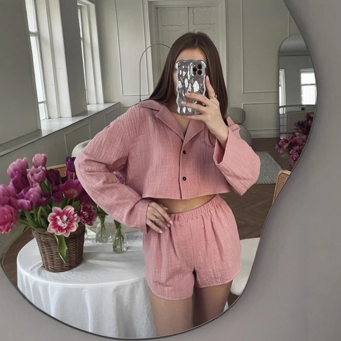 Pink Crop Set - Image 2